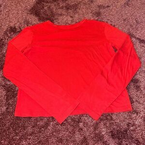 Wild Fable Long Sleeve Cropped Top